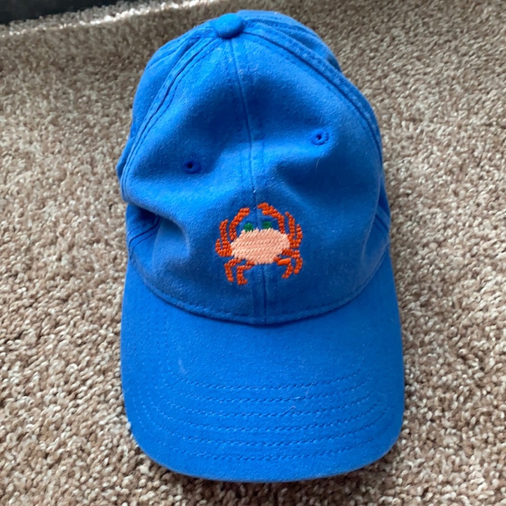 Harding Lane Needlepoint Crab Hat